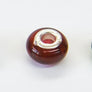 Forever into Glass Ruby Charm Bracelet Bead