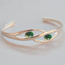 Forever into glass cremation ashes bracelet