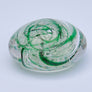 Forever into glass cremation ashes pebble paperweight