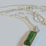 Forever into glass cremation ashes necklace