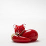 Reating Fox, handmade at Langham Glass Norfolk