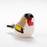Beautiful handcrafted Goldfinch made in Norfolk at Langham Glass