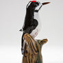 Great Spotted Woodpecker handmade at Langham Glass