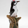 Great Spotted Woodpecker handmade at Langham Glass