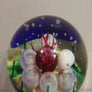 Handmade glass limited edition Pacific paperweight