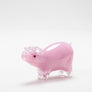 Handmade glass pig by Langham Glass