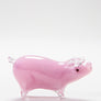 Handmade glass pig by Langham Glass