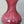 Handmade glass ruby posy vase