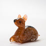 Resting Fawn handmade at Langham Glass, Norfolk