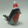 Langham Glass Christmas Robin with Hat