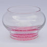 Forever into glass cremation ashes bowl