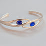 Forever into glass cremation ashes bracelet