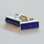Forever into glass cremation cufflinks