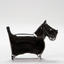 Handmade Scottie Dog, made by Langham Glass, Norfolk