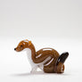 Handmade Stalking Stoat, made in Norfolk at Langham Glass