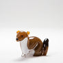 Handmade Stalking Stoat, made in Norfolk at Langham Glass