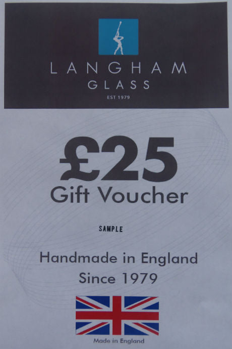 Langham Glass £25 gift voucher