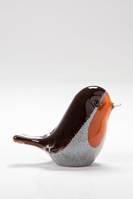 Beautiful Robin, handmade at Langham Glass, Norfolk 