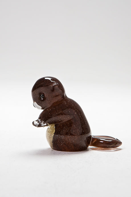 Beaver, handmade at Langham Glass, Norfolk