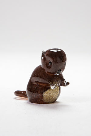Beaver, handmade at Langham Glass, Norfolk