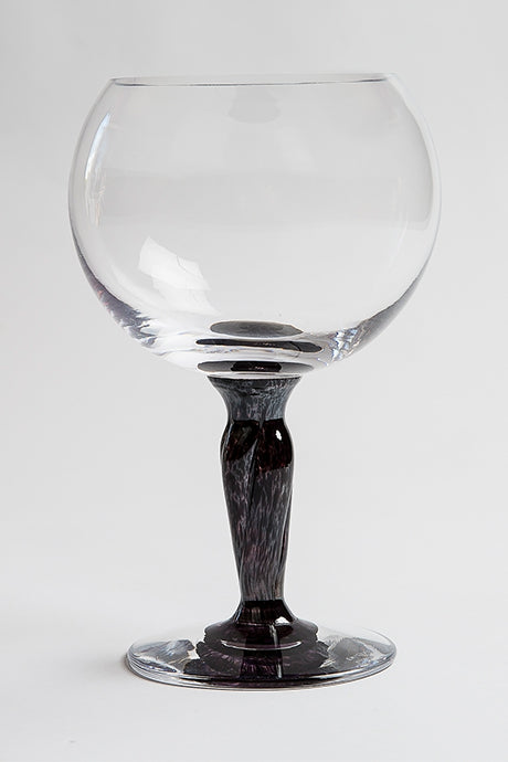 Black Gin Glass by Langham Glass