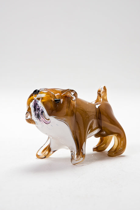 Glass Bulldog by Langham Glass