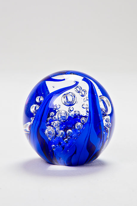 Celeste Paperweight, handmade at Langham Glass, Norfolk