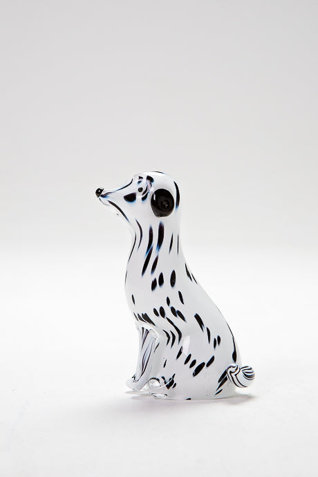 Handmade Dalmation Dog, made in Norfolk at Langham Glass