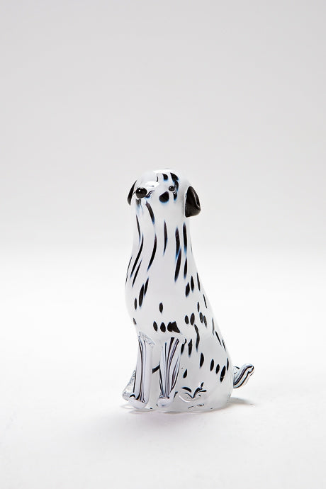 Handmade Dalmatian Dog, made in Norfolk at Langham Glass