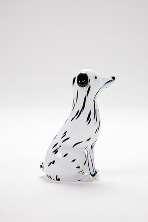 Handmade Dalmatian Dog, made in Norfolk at Langham Glass