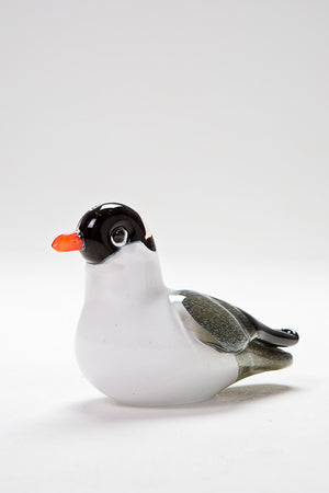Handcrafted glass Gull