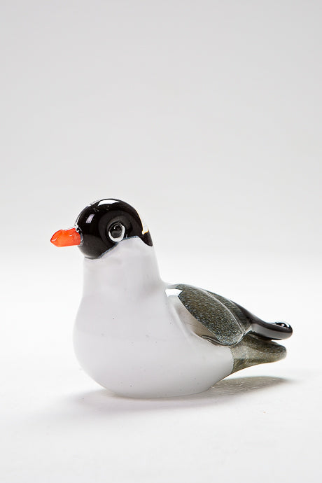 Handcrafted glass Gull