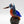 Handmade glass Kingfisher
