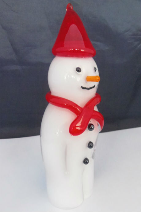 Langham Glass Christmas Snowman