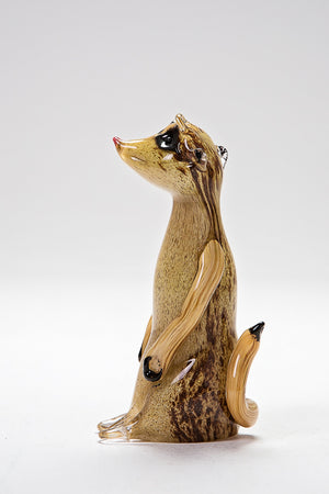 Cute Meerkat, made in Norfolk at Langham Glass