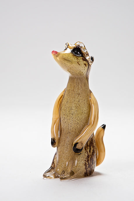 Cute Meerkat, made in Norfolk at Langham Glass