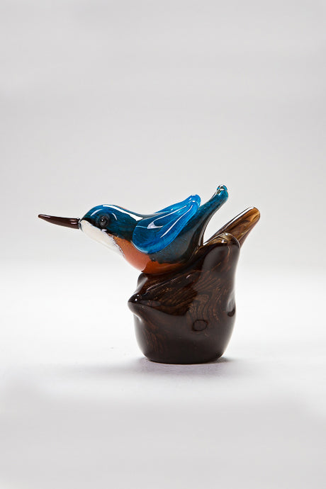 Nuthatch handmade in Norfolk at Langham Glass