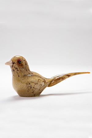 Pheasant Hen handmade at Langham Glass