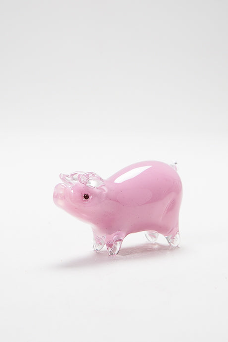 Handmade glass pig by Langham Glass