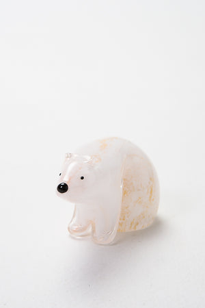 Polar Bear, handmade in Norfolk at Langham Glass