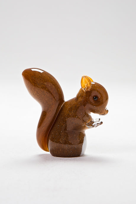 Handcrafted Red Squirrel by Langham Glass, Norfolk