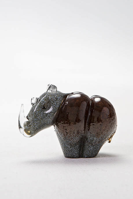 Rhino handmade at Langham Glass, Norfolk