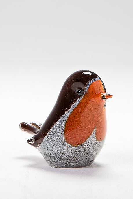 Beautiful Robin, handmade at Langham Glass, Norfolk 