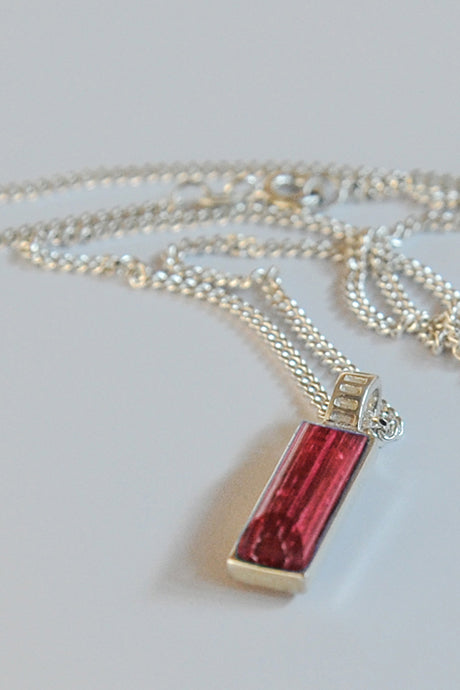 Forever into glass cremation ashes necklace