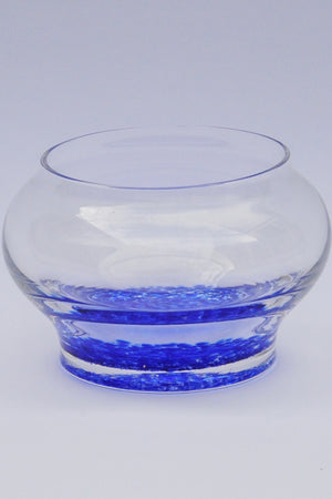 Forever into glass cremation bowl