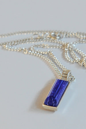 Forever into glass cremation ashes necklace