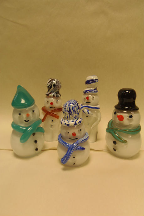 Langham Glass Christmas Snowman