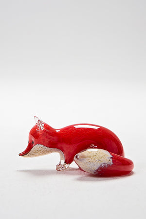 Stalking Fox, handmade at Langham Glass