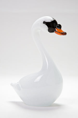 Swan handmade at Langham Glass