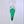 Handmade glass windsor emerald candlestick